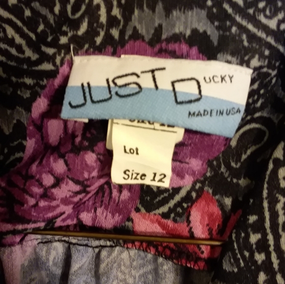 Just Ducky DRESS Size 12 VTG 1990s EUC - Picture 2 of 4